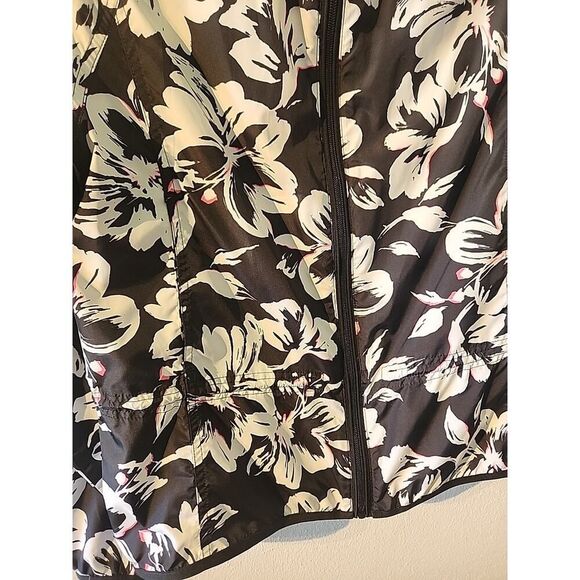 Lauren Ralph Lauren Windbreaker Floral Print Light Jacket Womens Size Small - Picture 2 of 5